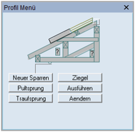 Menu Profil