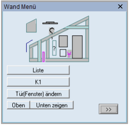 Menu Wandmodul